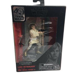 Star Wars The Black Series Luke Skywalker Titanium Series 03 Action Figure New